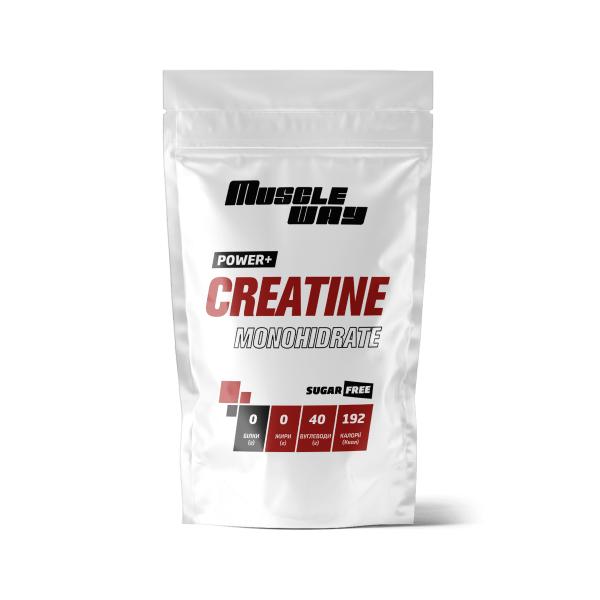Креатин моногидрат 250 г без вкуса MuscleWay